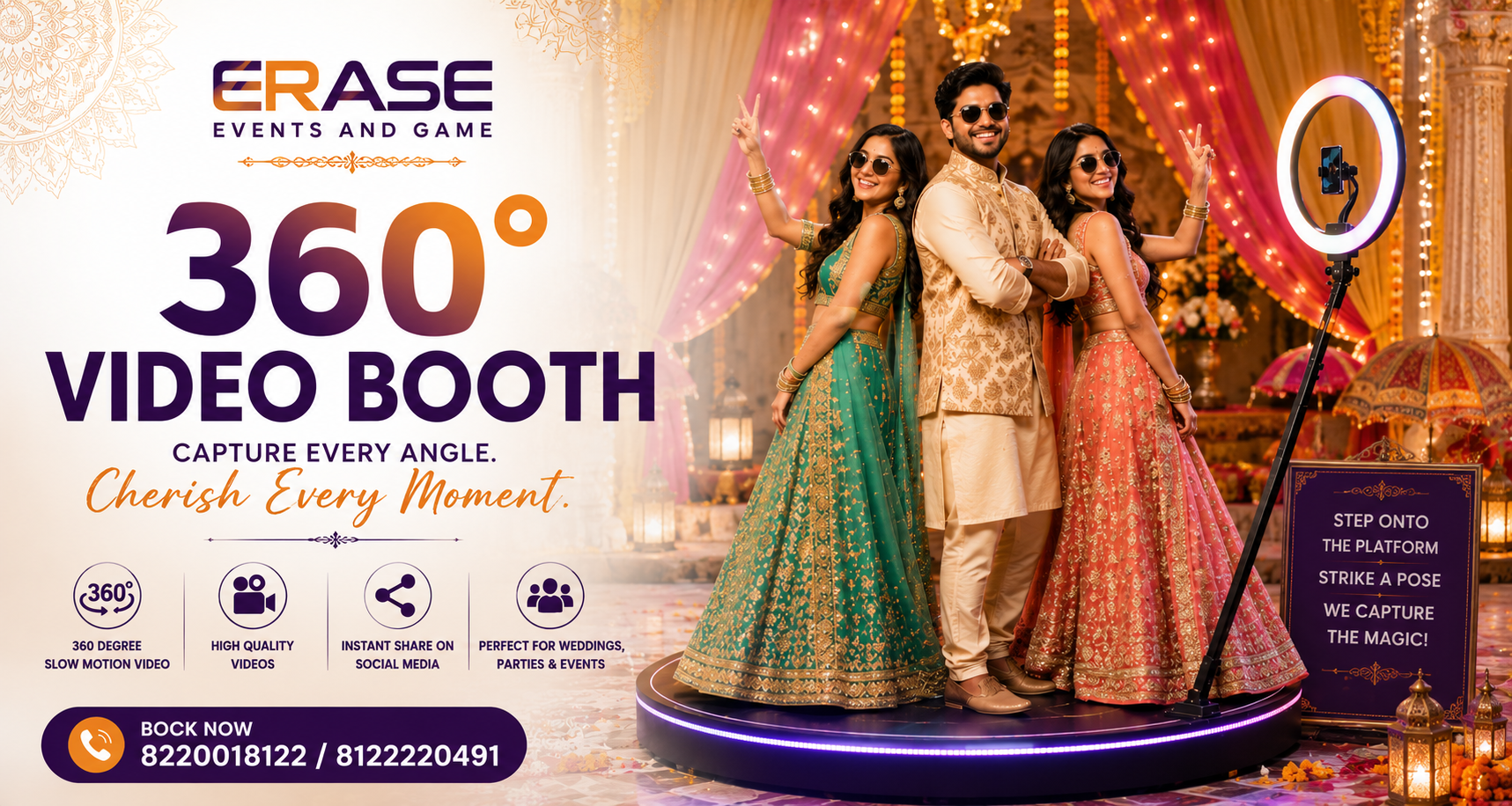 360 Video Booth Tamil Nadu
